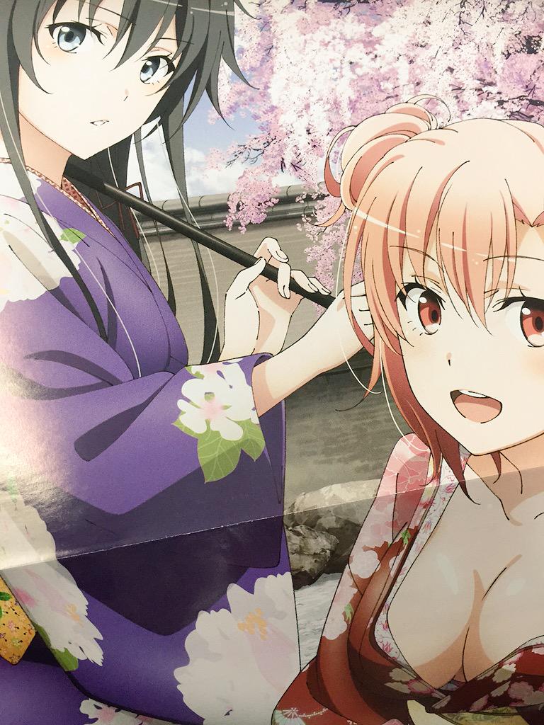 本日はメガミマガジン5月号の発売日！雪乃と結衣の描き下ろし