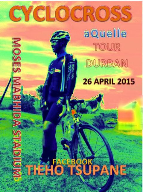 djmrell1's tweet image. Tieho Tsupane he be participating on the next cycle race CYCLOCROSS in Durban Moses Mabhida