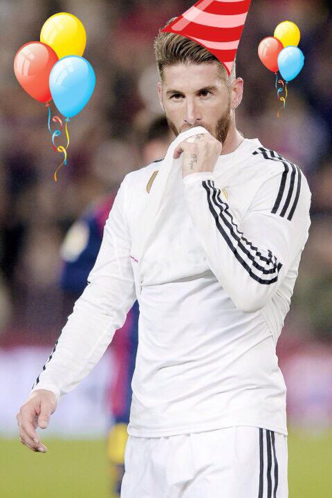 HAPPY BIRTHDAY SERGIO RAMOS, YOU MAGNIFICENTLY BEAUTIFUL CREATURE 
