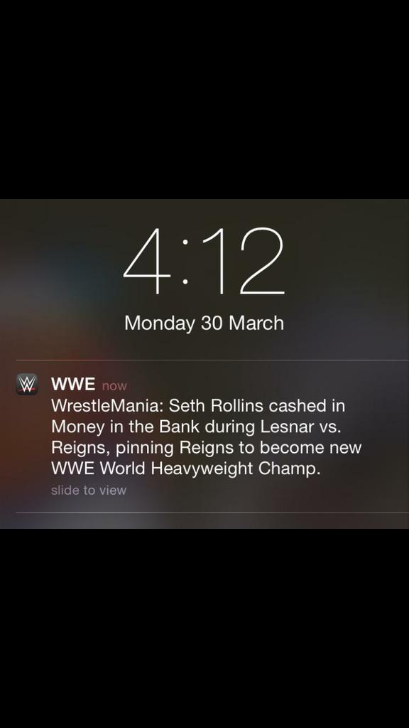 greatnerdgamer's tweet photo. @DanNerdCubed @emmablackery you got the lesnar vs roman reigns match right. http://t.co/MX5VJIuMdB