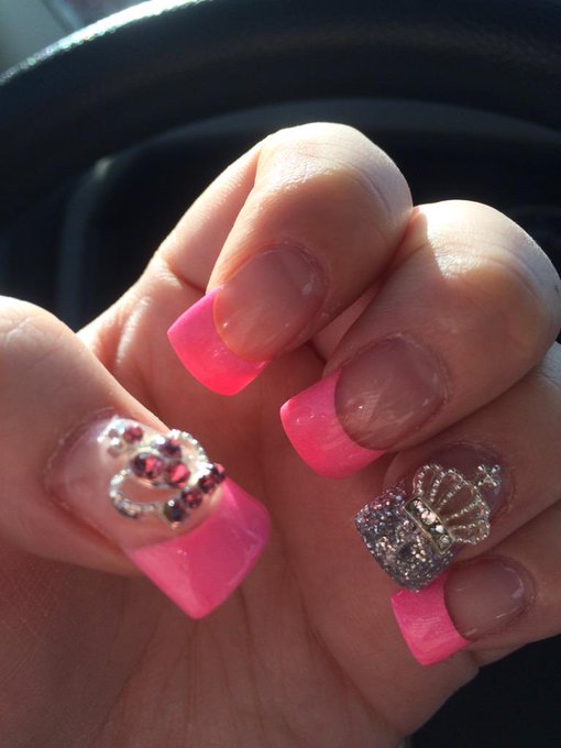 I wanna thank my #1 fav spoiler 4 getting my nails done 4 me! Your princess is very pleased! #spoilme<a href="/tag/spoilme"class="tags"><span>#spoilme</span></a>