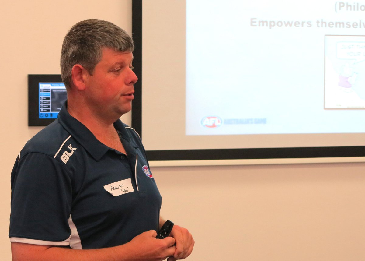 coachafl's tweet photo. 1st class presenters providing wisdom and networking @AFLNSWACT @AFLCoaching Female Footballer’s Conference #CFFC15 http://t.co/hzXur1gDWD