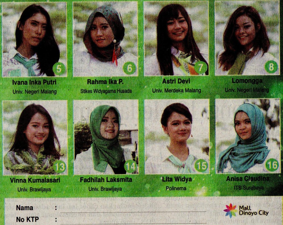Congrazt ASTRI Mhs ICP FEB Unmer, masuk Finalis Putri Lingkungan 2015, mohon doa &amp; dukunganya <a href="/radar_malang/">jawaposradarmalang</a> <a href="/febunmer/">febunmer♈MALANG</a>