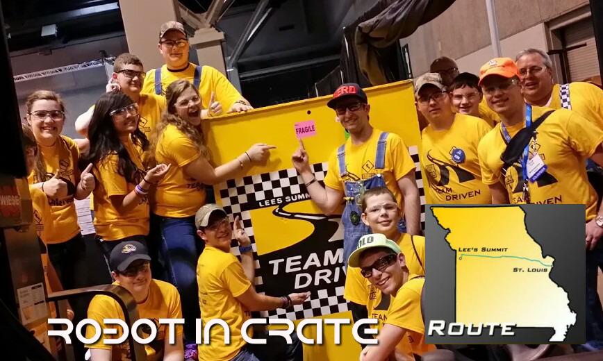 Thanks to FedEx for shipping the robot to St. Louis! #FedEx #omgrobots #FRC1730Contest