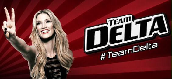 DeltaGoodrem's tweet photo. ✌️✌️.. “@DeltaGIsMyWorld: TEAM DELTA ALL THE WAY!!!!! WOOP WOOP!!! 😂😂 #TeamDelta @DeltaGoodrem http://t.co/26CyYvQK4q”