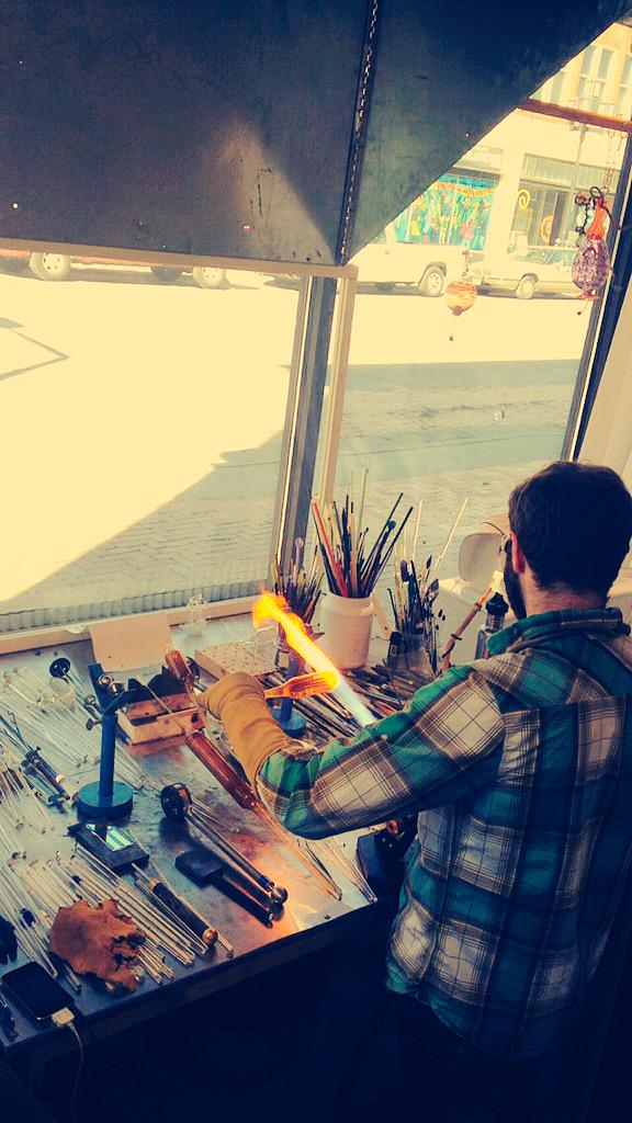 DoDuluth's tweet photo. Gorgeous glass blown art right in our own backyard! Fun field trip to watch it being made onsite #doduluth http://t.co/WVwjFdxMvR