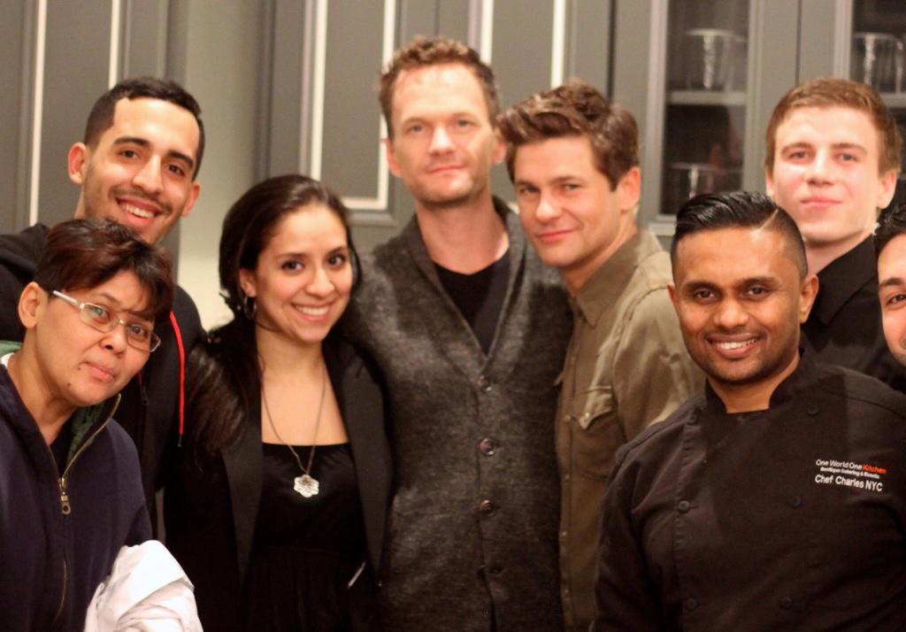 chefcharlesnyc's tweet photo. Proud to be the caterer of choice for Neil Patrick Harris & David Burtka #NPH #oneworldonekitchen #NeilPatrickHarris http://t.co/8nbC6xXE1V