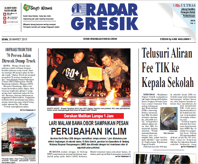 EH_Gresik's tweet image. #EarthHour2015 lari 7km, 7 alasan peduli perubahan iklim. luar biasa @GresikRunners @IndoRunners @infoGRESIK