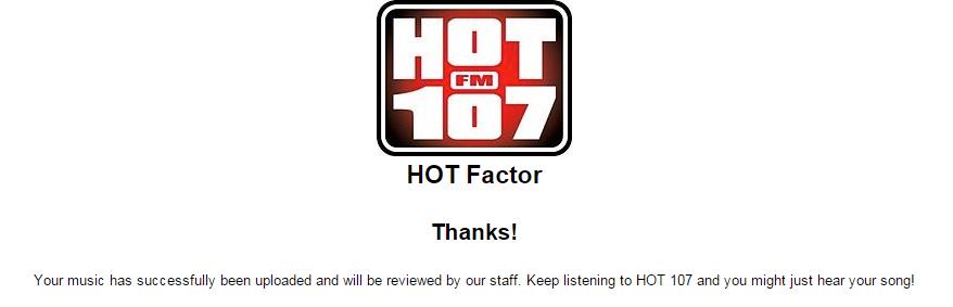 Invincibear's tweet image. Super excited to have submitted four songs to @HOT107Edmonton's hot factor contest!