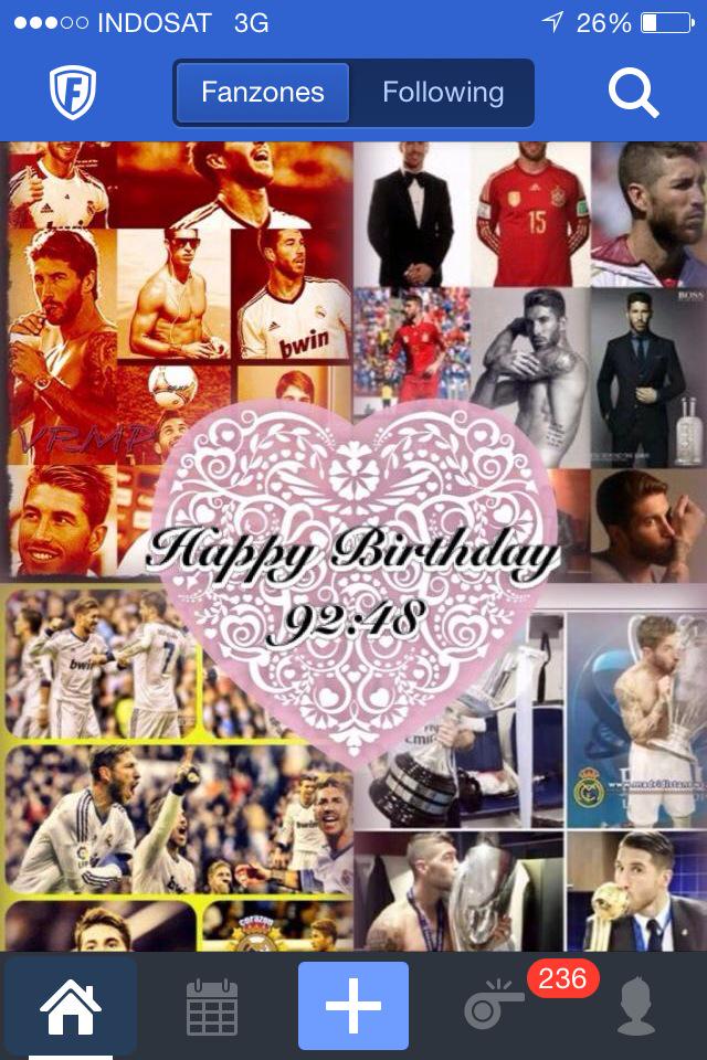 Happy Birthday Sergio Ramos ,, 