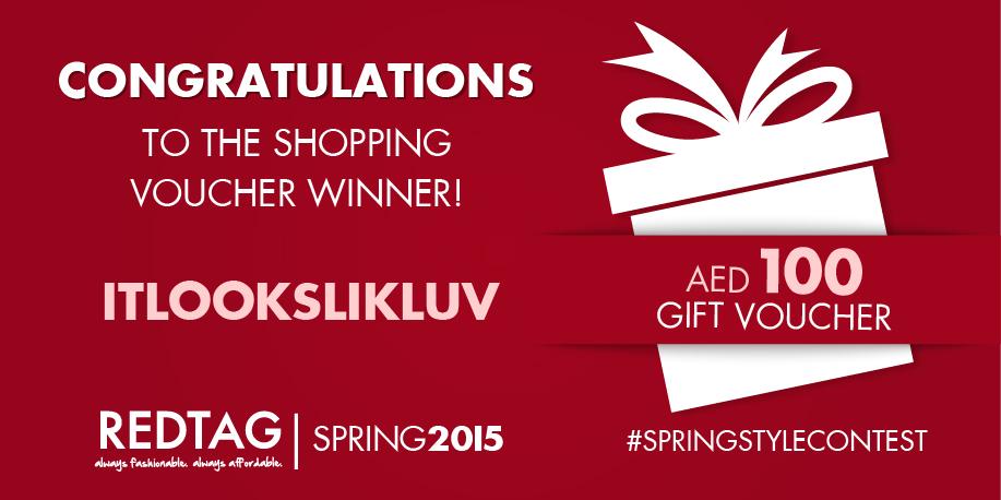 RedtagFashion's tweet photo. @hemantLw Congratulations to the 3rd Winner @Redtag #SpringStyleContest .Please inbox us your contact details! 🎁❤👏🎉 http://t.co/4whCuOmeWI