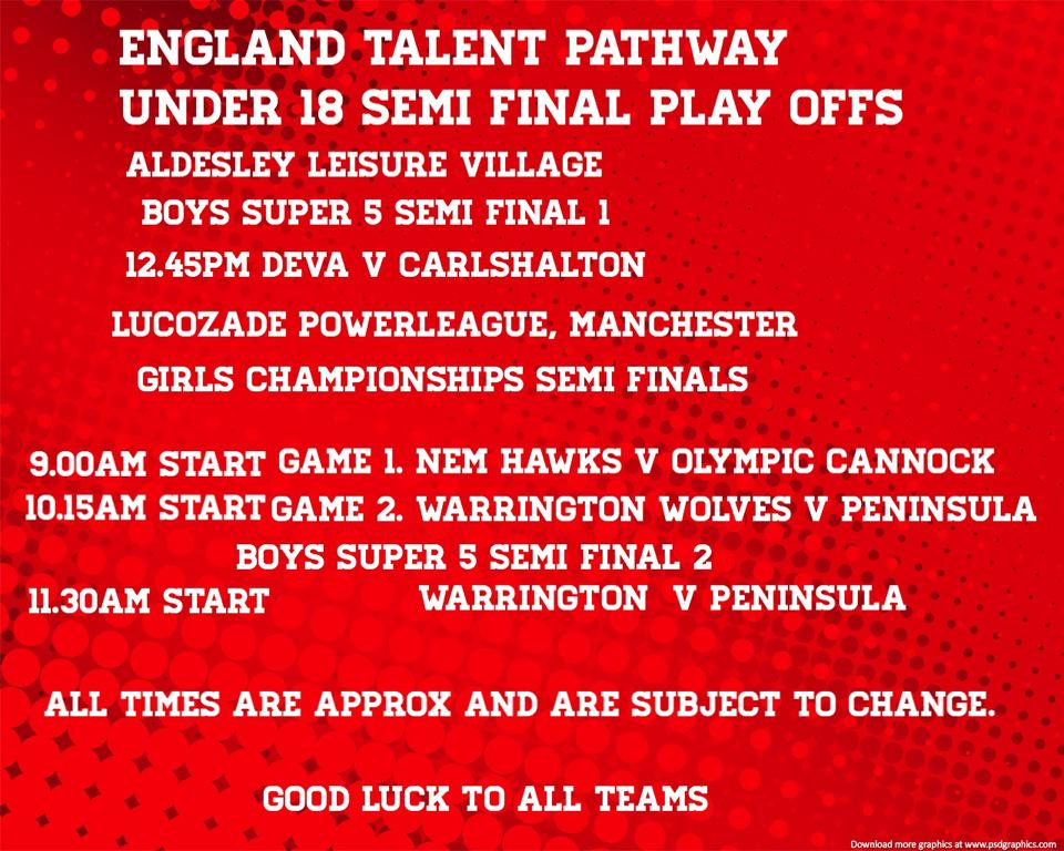 EHA_Performance's tweet image. U18 play off times and venues @WolvesHC @PeninsulaHBC @NEMHAWKSHC @TitansHC @DevaHandball @OlympiaCannock #final4