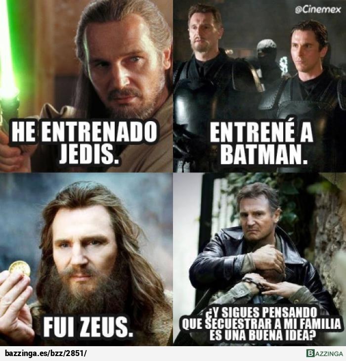 parfavar_es's tweet photo. No te metas con Liam Neeson http://t.co/JvVheM3WQS http://t.co/X2vHS3IVYD