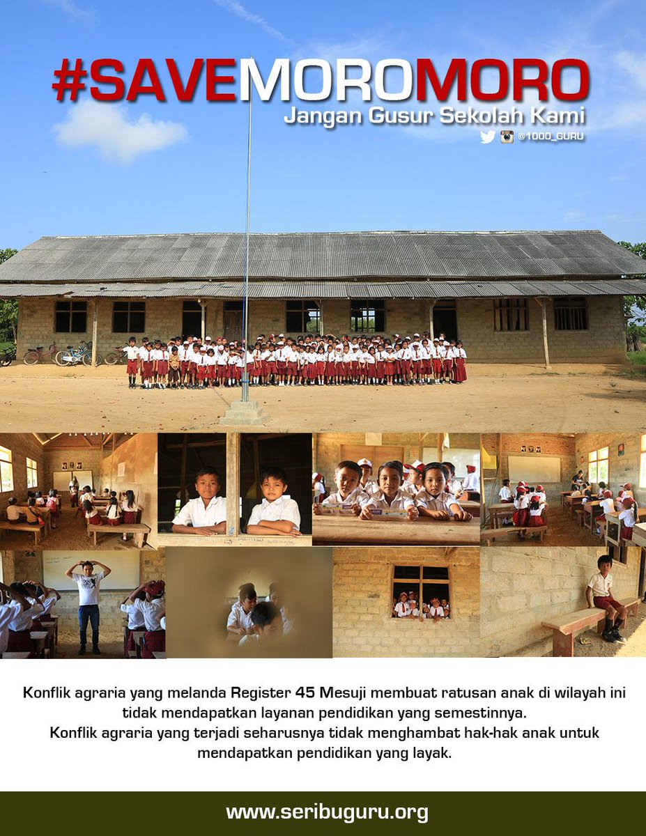Dengan Mertweet tweet ini, kamu telah ambil bagian dalam  menyelamatkan pendidikan 111 anak-anak Morodewe, Mesuji