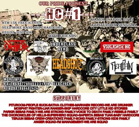 Selanjutnya di Pitu Room, Sunggal.. ini saatnya untuk kerassss...