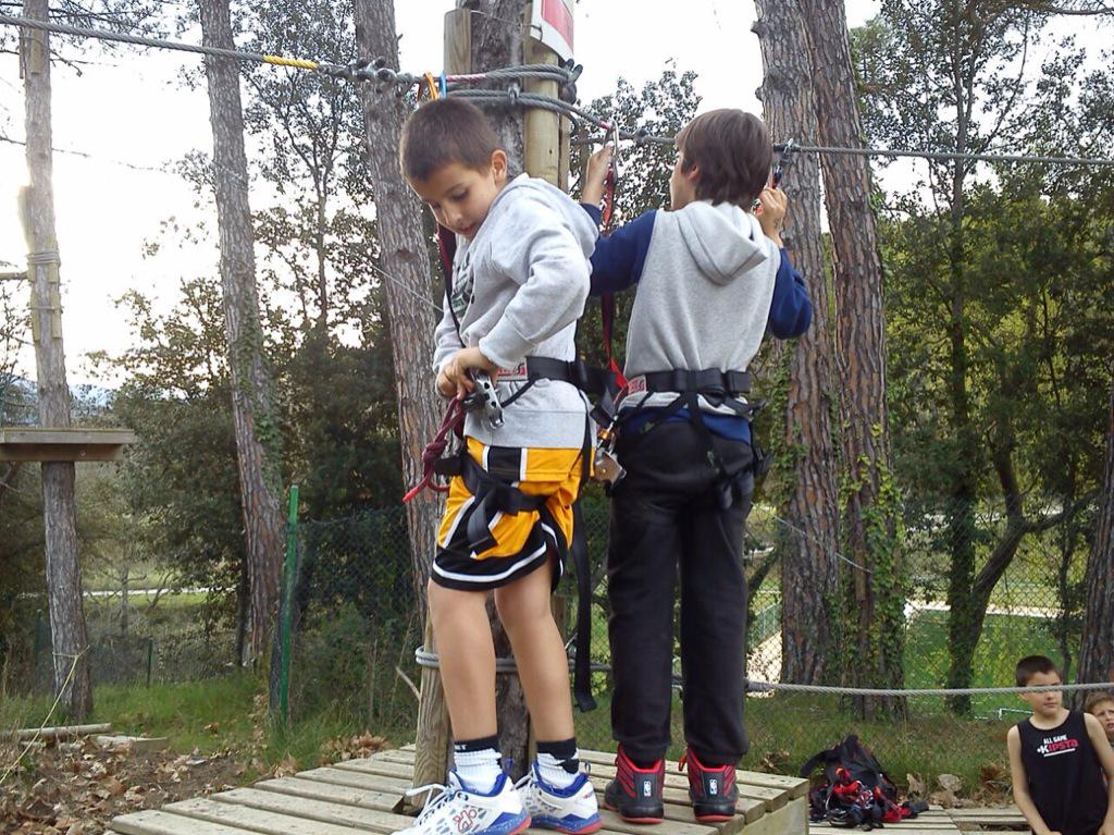Ahir diumenge els més petits van gaudir del Bosc vertical al #campus3segons