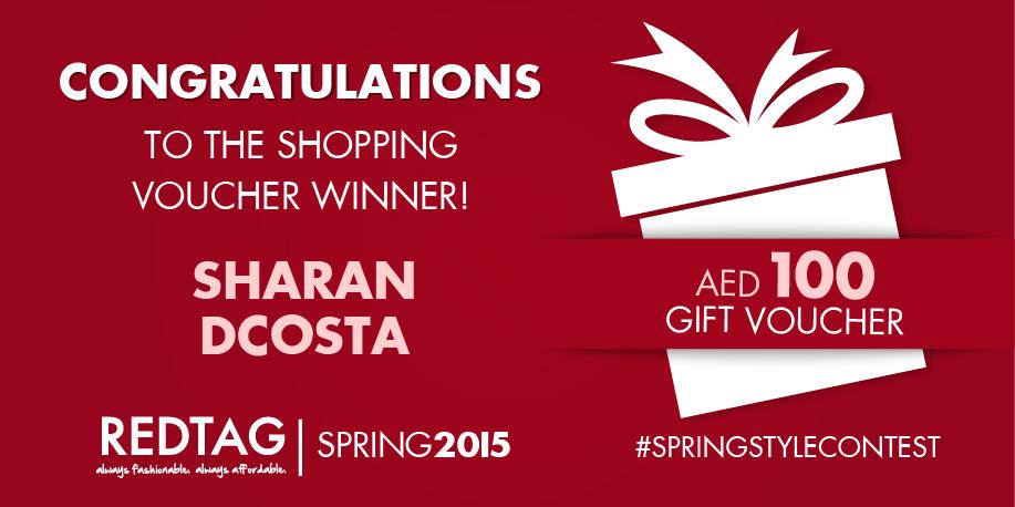 RedtagFashion's tweet photo. Congratulations to the 1st Winner @Redtag #SpringStyleContest . Please inbox us your contact details ! ❤🎁 👏🎉 http://t.co/n9rm6jvL2L