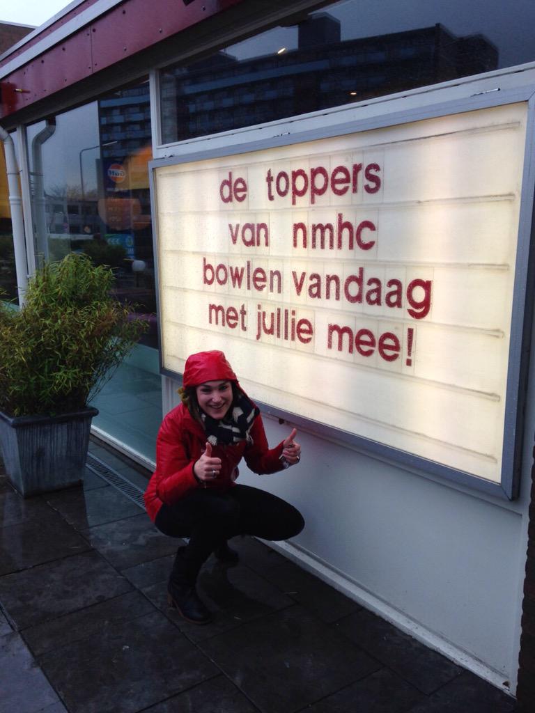 De zondag gisteren goed afgesloten met bowlen en steengrillen bij sponsor Olround samen met <a href="/NMHC_H1/">Nijmegen Heren 1</a>