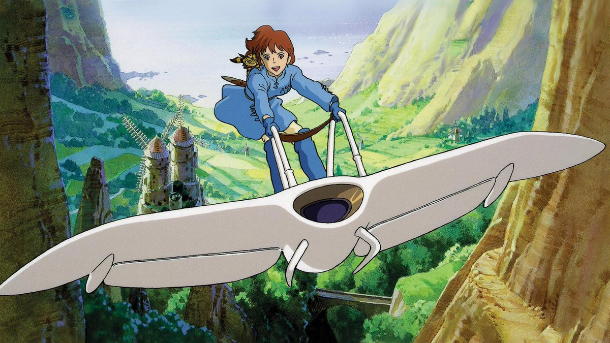 Film4's tweet image. Morning! We're starting the week at 11am with Hayao Miyazaki's classic adventure, Nausicaa Of The Valley Of The Wind.