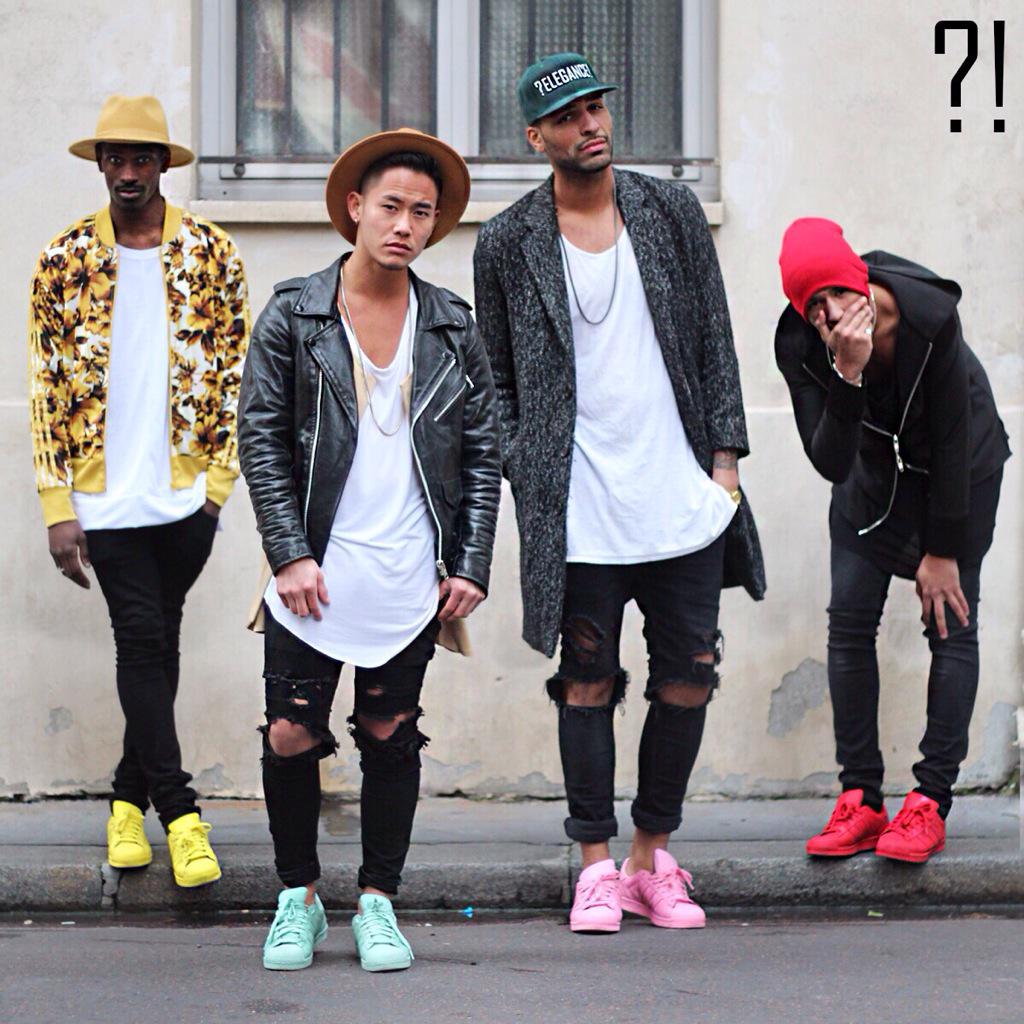 ChmpsParisse's tweet photo. Fam With Colors ... By @ChmpsParisse @adidasoriginals @Pharrell 🔱💯 http://t.co/clpWUDlbrj