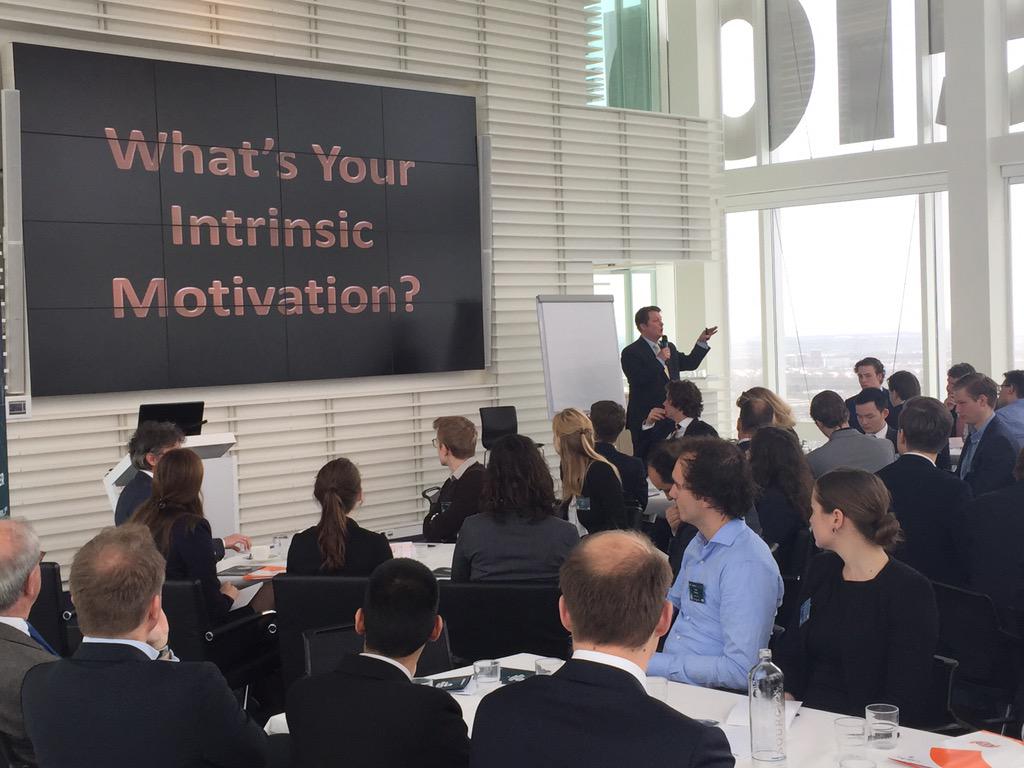 larssorensen's tweet image. What is your intrinsic motivation? @RichardLamb sharing his @EFRBusinessWeek