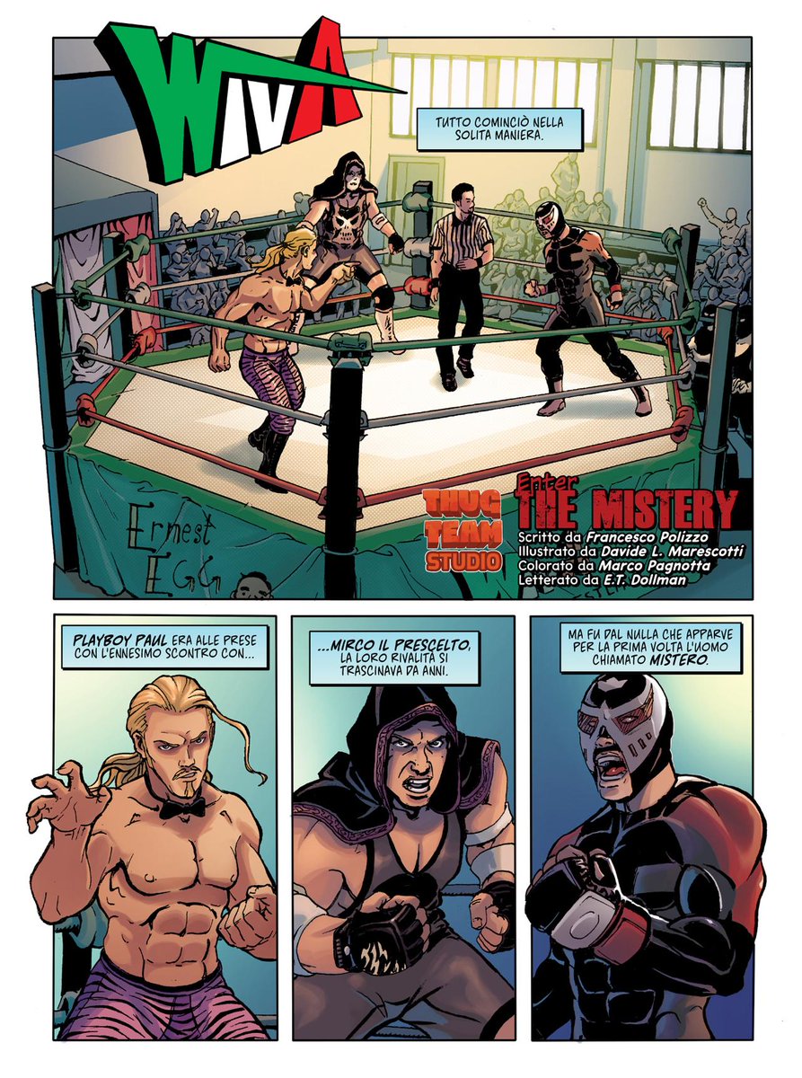 Tutto pronto per #skywwe nell'attesa leggiamoci un fumetto verticalismi.it/wiva-presenta-…