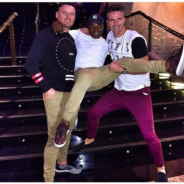 Repost from @nenaandpasadenauk of a killer shot of 3 legends in their @nenaandpasadena fli… instagram.com/p/02OzBePvtj/