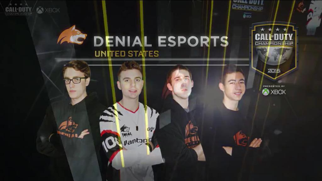 MWeSport's tweet image. #CODchampionship2015 @DenialEsports @DenialJKap @Clayster @DenialAttach @Denial_Replays
