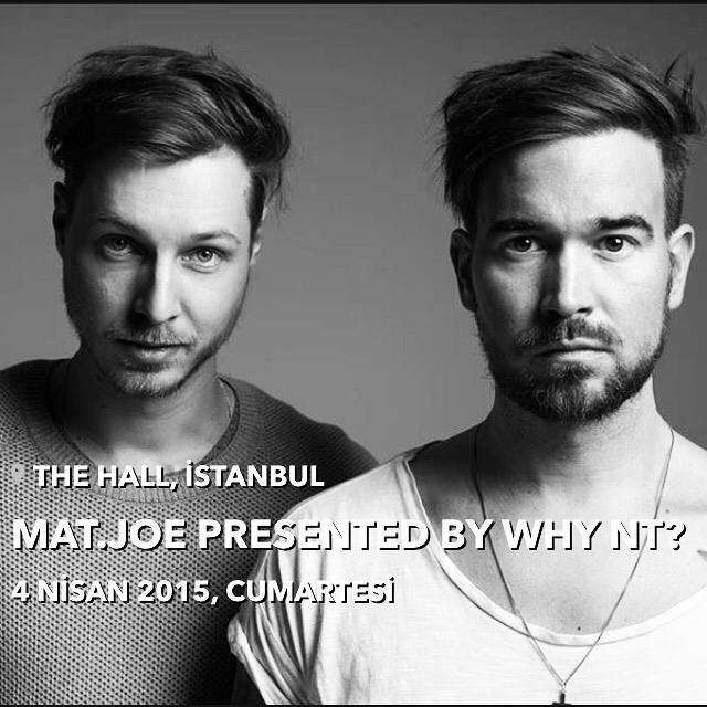 tixboxtr's tweet photo. #MAT.JOE presented by WHY NT? 4.NISAN 2015 #thehall #ISTANBUL #TURKEY BILETLER TIXBOX'ta   http://t.co/KMdBSyYUar http://t.co/3lAWOVD9aG