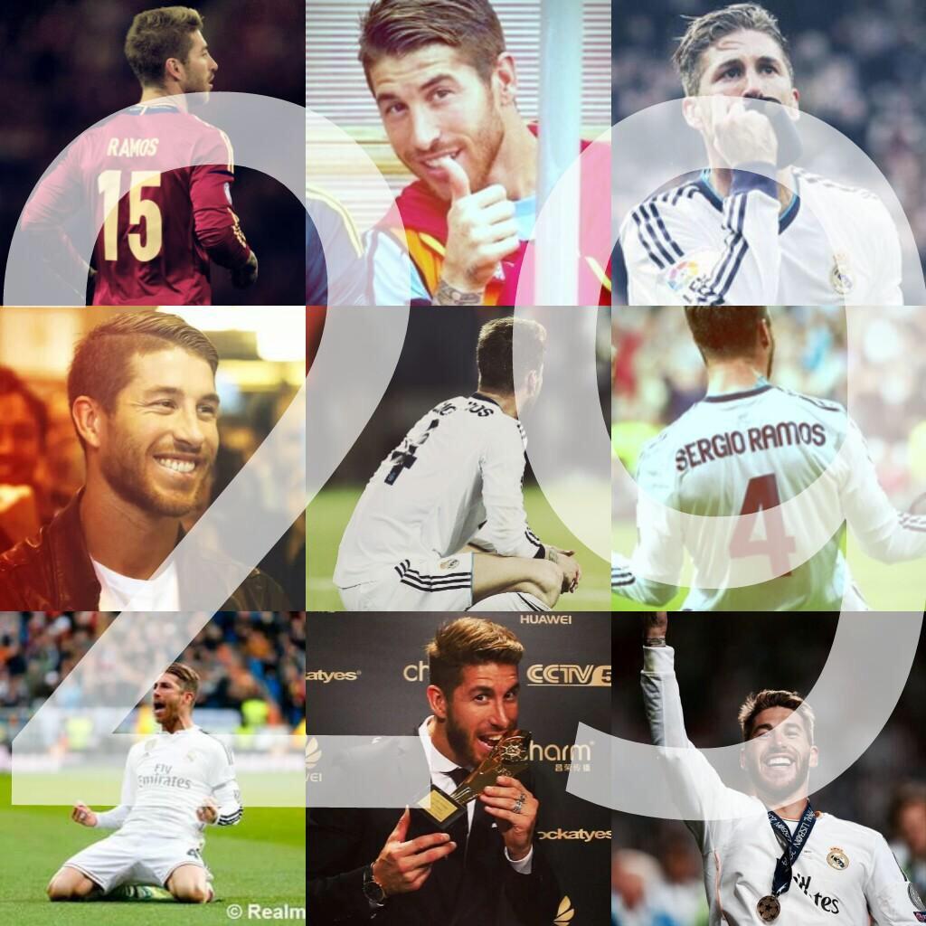 Happy birthday Sergio Ramos    