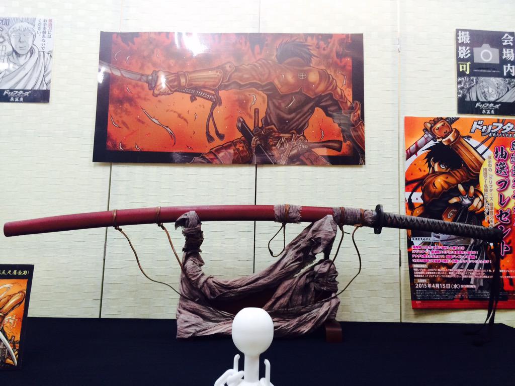 ドリフターズ原画展見てきた。生原稿ってイイネ 