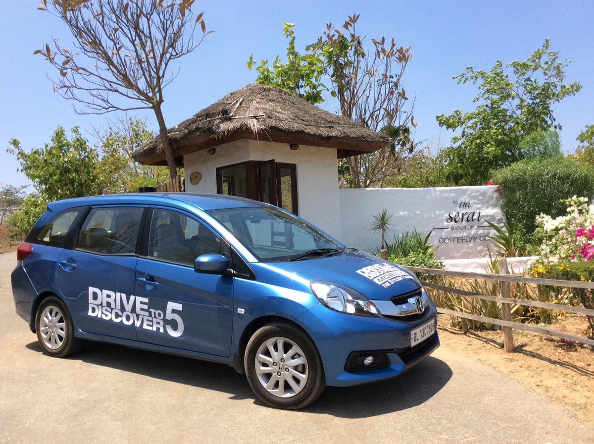 HondaCarIndia's tweet photo. Some more glimpses from our #DriveToDiscover5 rally headed from Coimbatore to Bangalore http://t.co/O5diPbRkMW