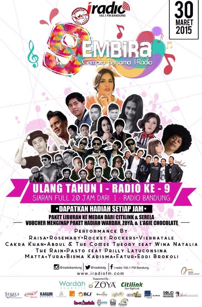 rocket_rockers's tweet photo. mana cb suaranya yg bkl merapat ke @iradiobdg mlm ini ??? http://t.co/zhKlQCpacm