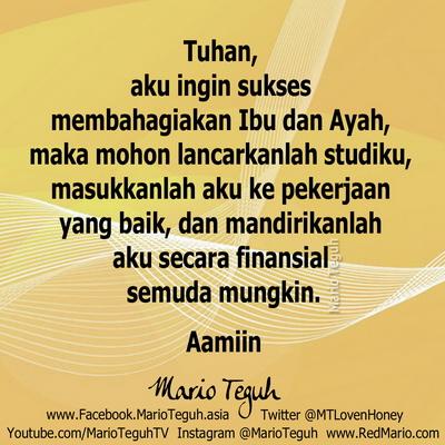 Katakanlah Aamiin atau Retweet, jika doa senja ini adalah doa Anda juga. Love you! ☺☺☺