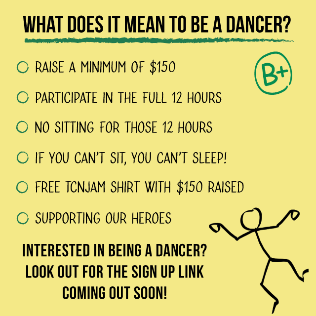 Confused what it means to be a dancer for TCNJam? Click the picture to learn more!