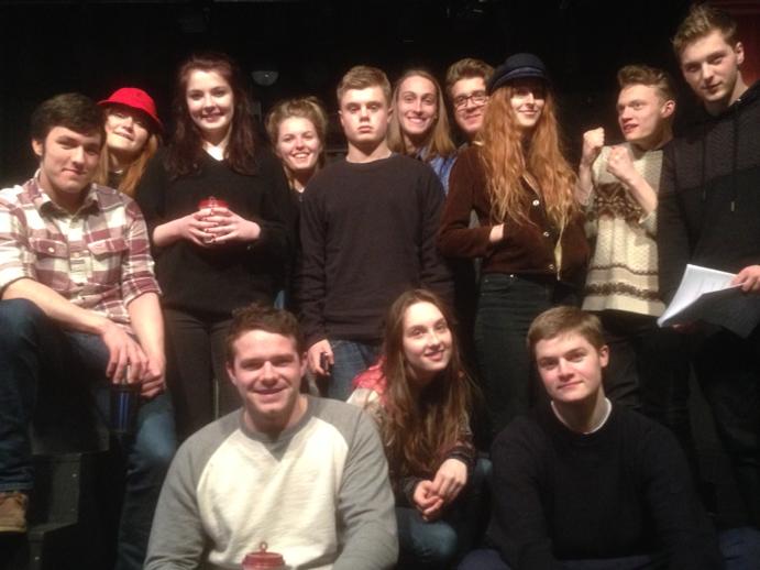 JonnyGuyLewis's tweet image. First day of rehearsal. All in all its just another brick in the wall #alevelplayingfield #takingover