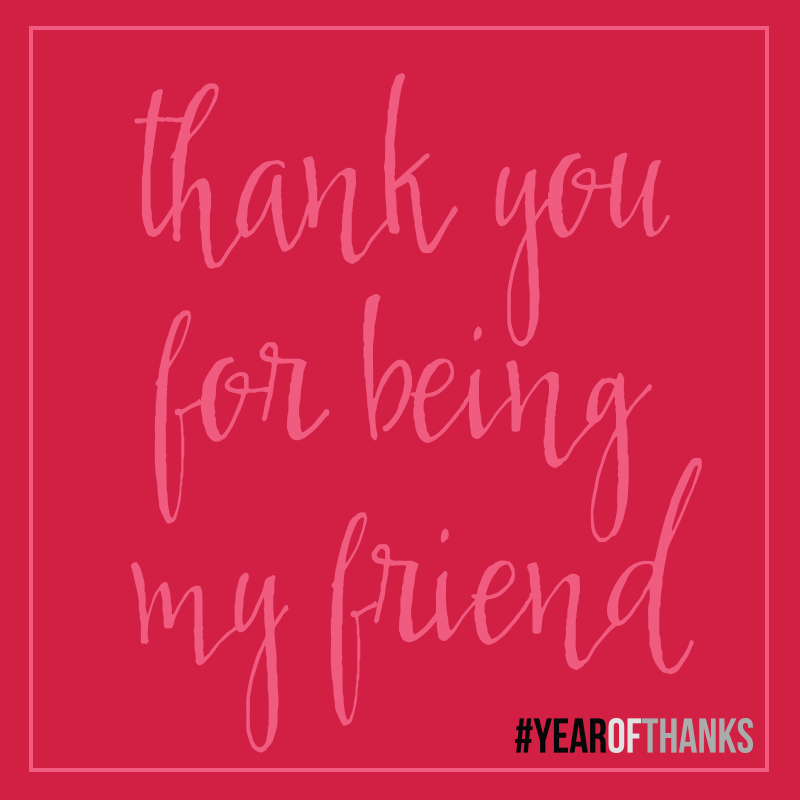 JoyceMeyer's tweet photo. Today, make a special point to let your friends know how much they mean to you. #YEAROFTHANKS http://t.co/YQ6uSshpza