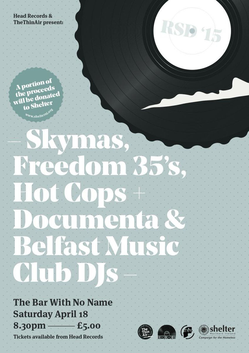 The show will feat. <a href="/Skymas_Band/">SKYMAS</a>, <a href="/thefreedom35s/">Freedom35s 💙</a>, @HotCopsNI, Belfast Music Club and Documenta DJs.