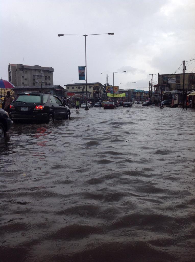 F_4_Phemmy's tweet photo. So he should drink d water?  "@KvG___: Fashola is workin. Best governor of all time. @degunnerz: AWOLOWO WAY IKEJA nw http://t.co/Fpcgcrjoxv