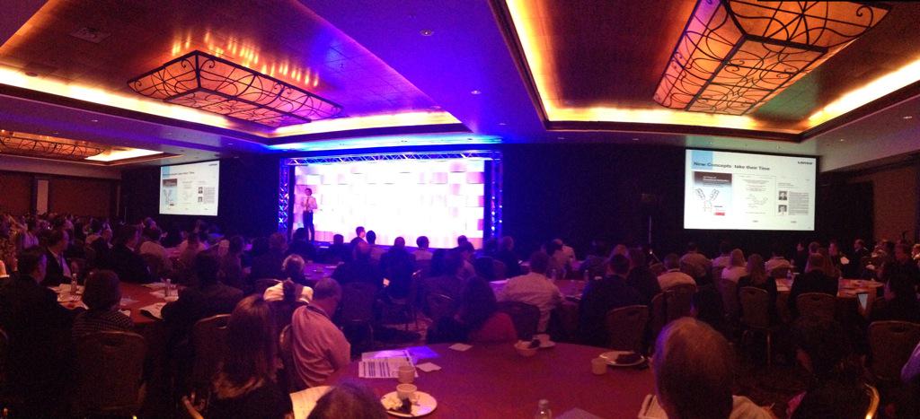 BioProcessOL's tweet photo. @LonzaGroup's Uwe Gottschalk talks present & future bio manfg #BDPWeek http://t.co/l5s1HU6VZH