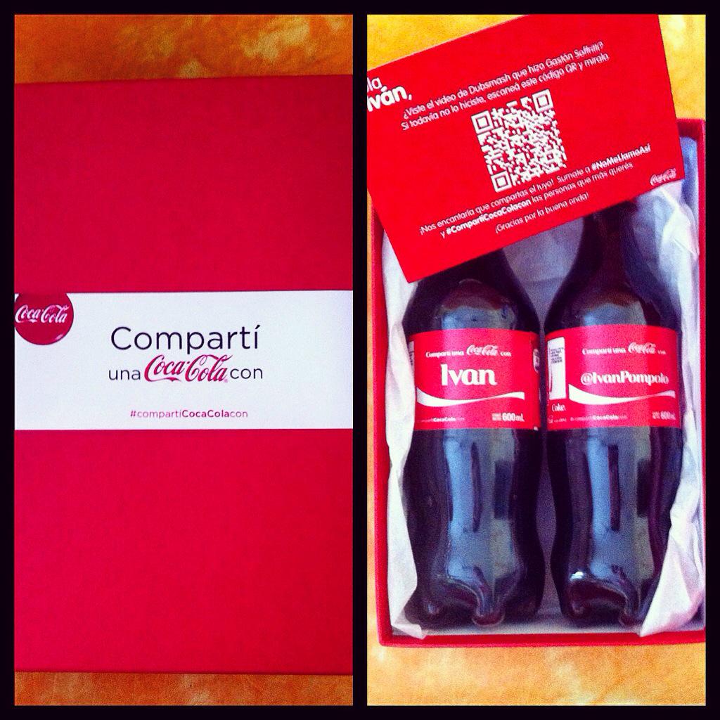 IvoPompolo's tweet photo. Increible regalo de los chicos de CocaCola!! Me encanto! Gracias!! #CompartiCocaColaCon Ivan Pompolo 👌❤️😍 http://t.co/wivBO97EIN