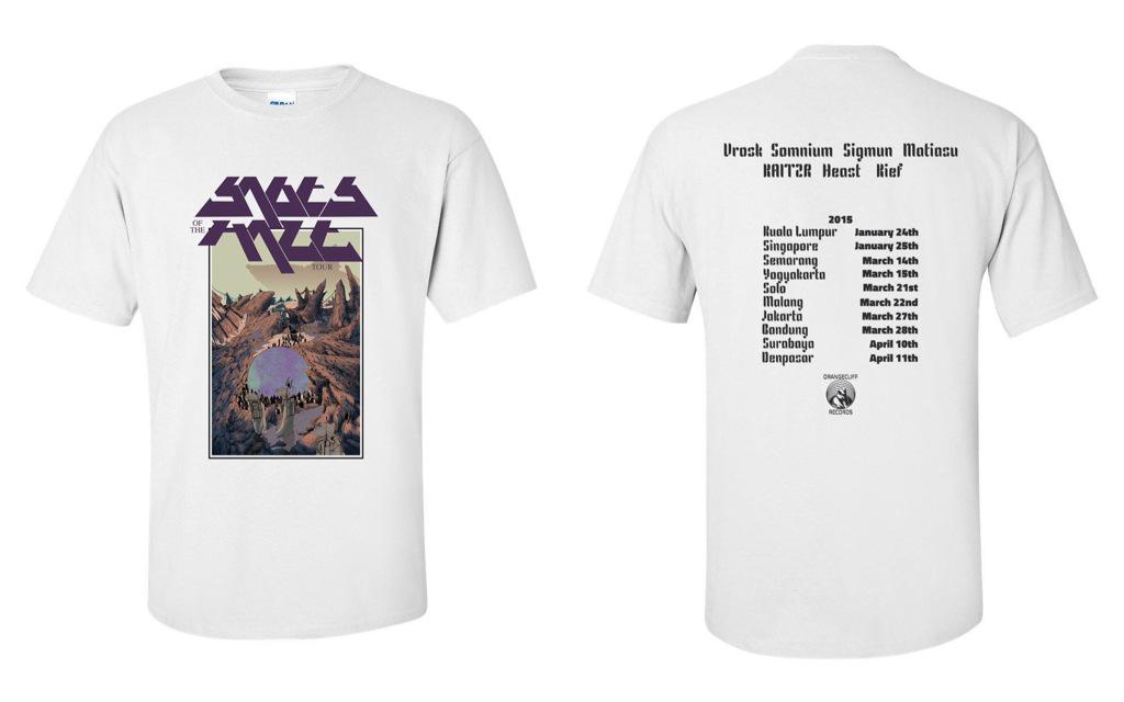 Matiasu_'s tweet image. Wahh keren niiii Official Sages of the haze tour t shirt !! Cc: @OrangeCliff