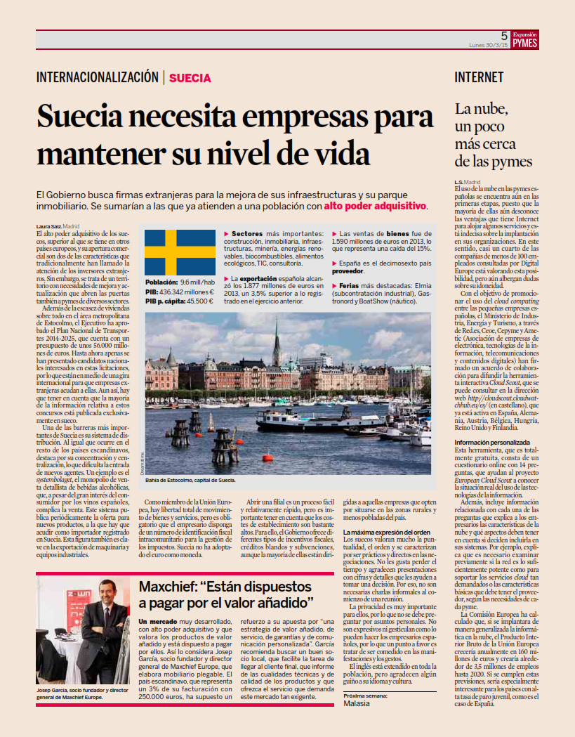 MarcAmbrock's tweet photo. Suecia necesita empresas para mantener su nivel de vida http://t.co/4UIBu8PMNY