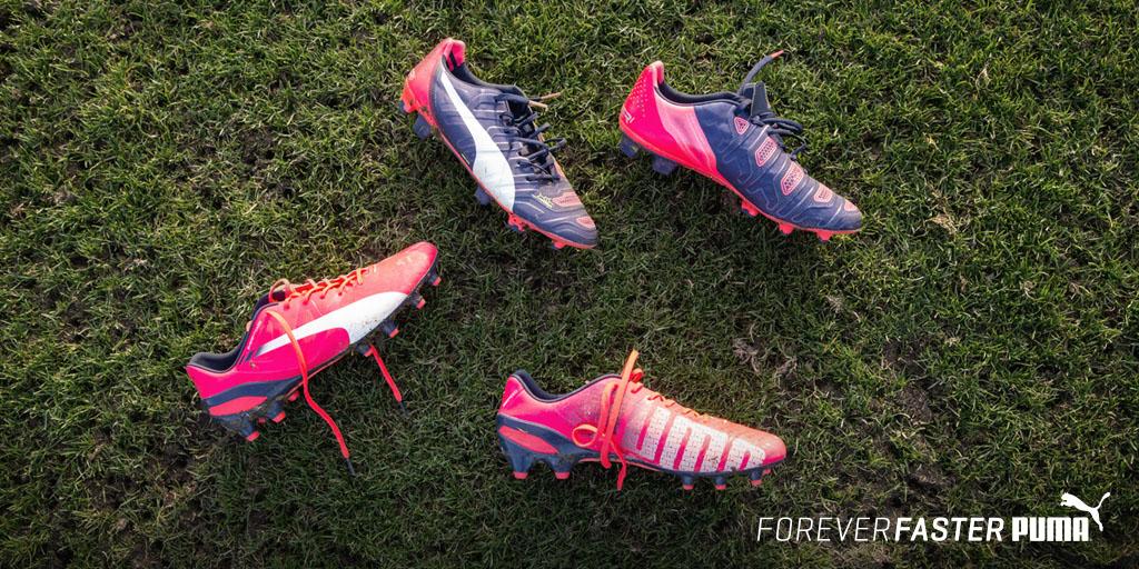 PUMA's tweet photo. Gamechangers. #evoSPEED #evoPOWER http://t.co/umdWtm1Uq9