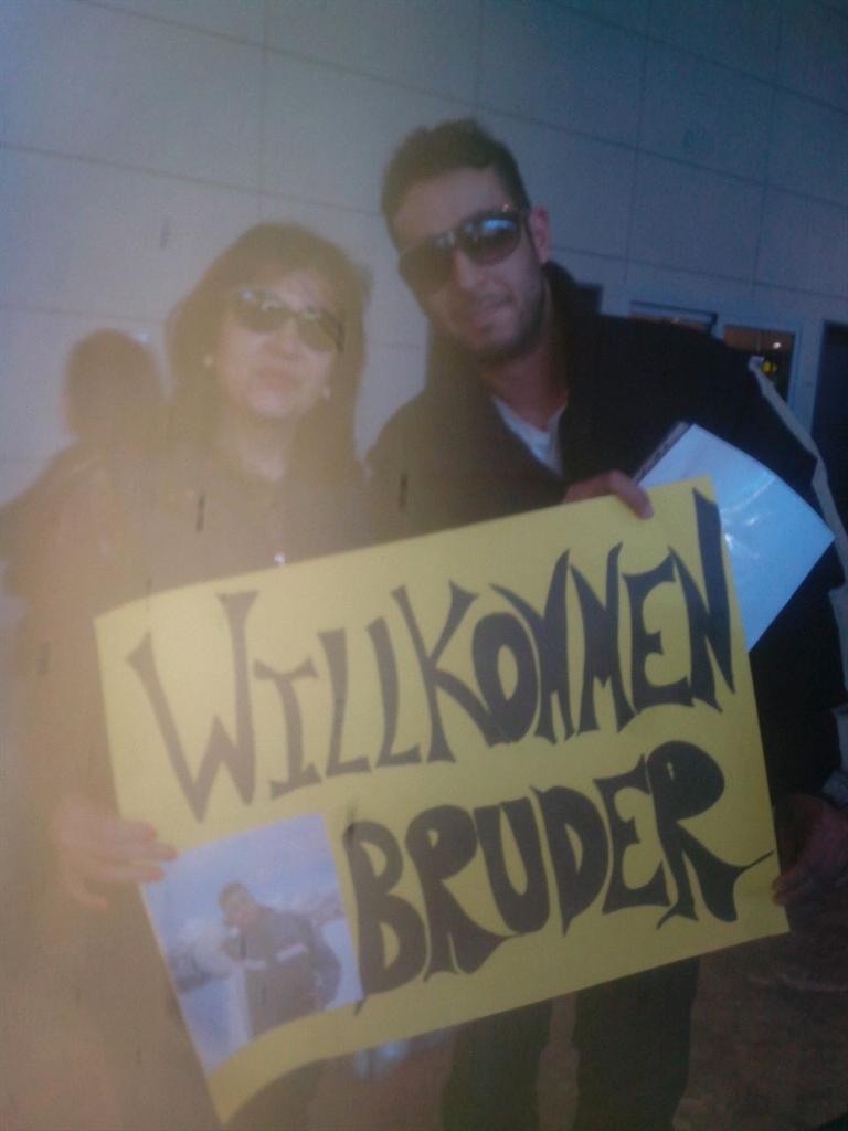 Por fin en España y encima con este recibimiento jajaja que alegriaaa