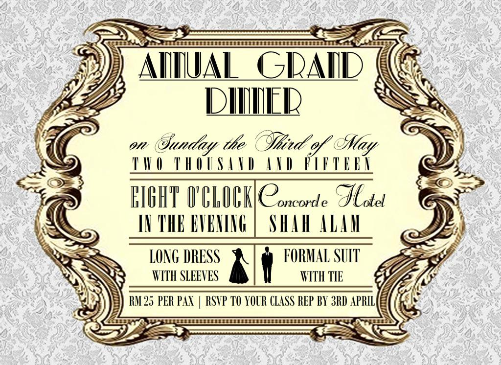 11Comms's tweet photo. So here's the poster for this year's Annual Grand Dinner! Book ur tickets fast as there will be no last min tickets! http://t.co/MQ8ngWUzvT