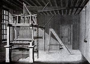 humphriesweave's tweet photo. To operate the #DrawLoom the weaver would employ a “draw boy” usually his apprentice son to pull the cords #weaving http://t.co/CdfxG0lqPP