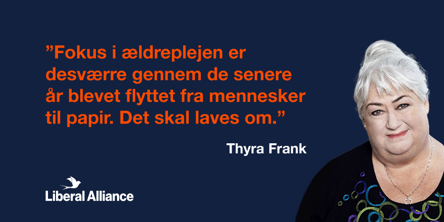 LiberalAlliance's tweet photo. Thyra Frank: Den enkelte ældre skal have en fast tilknyttet læge http://t.co/D1VoqLB9Nj #dkpol #sunhed http://t.co/z3YYXAFJfP