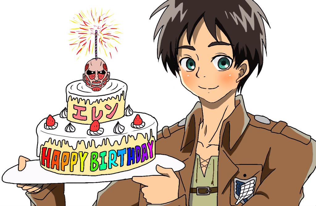 bokuwa_anna's tweet photo. やっと描けた！✨
エレン誕生日おめでとう！💕

#エレン生誕祭2015 
#3月30日はエレンの誕生日 
#エレンの誕生日祝う人rt 
#RTした人全員フォローする 
#進撃クラスタさんと繋がりたい http://t.co/EkJqe6sAs4