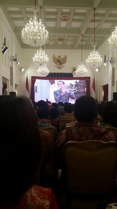 Peringatan Hari Film Nasional di Istana negara. #AyoNontonFilmIndonesia